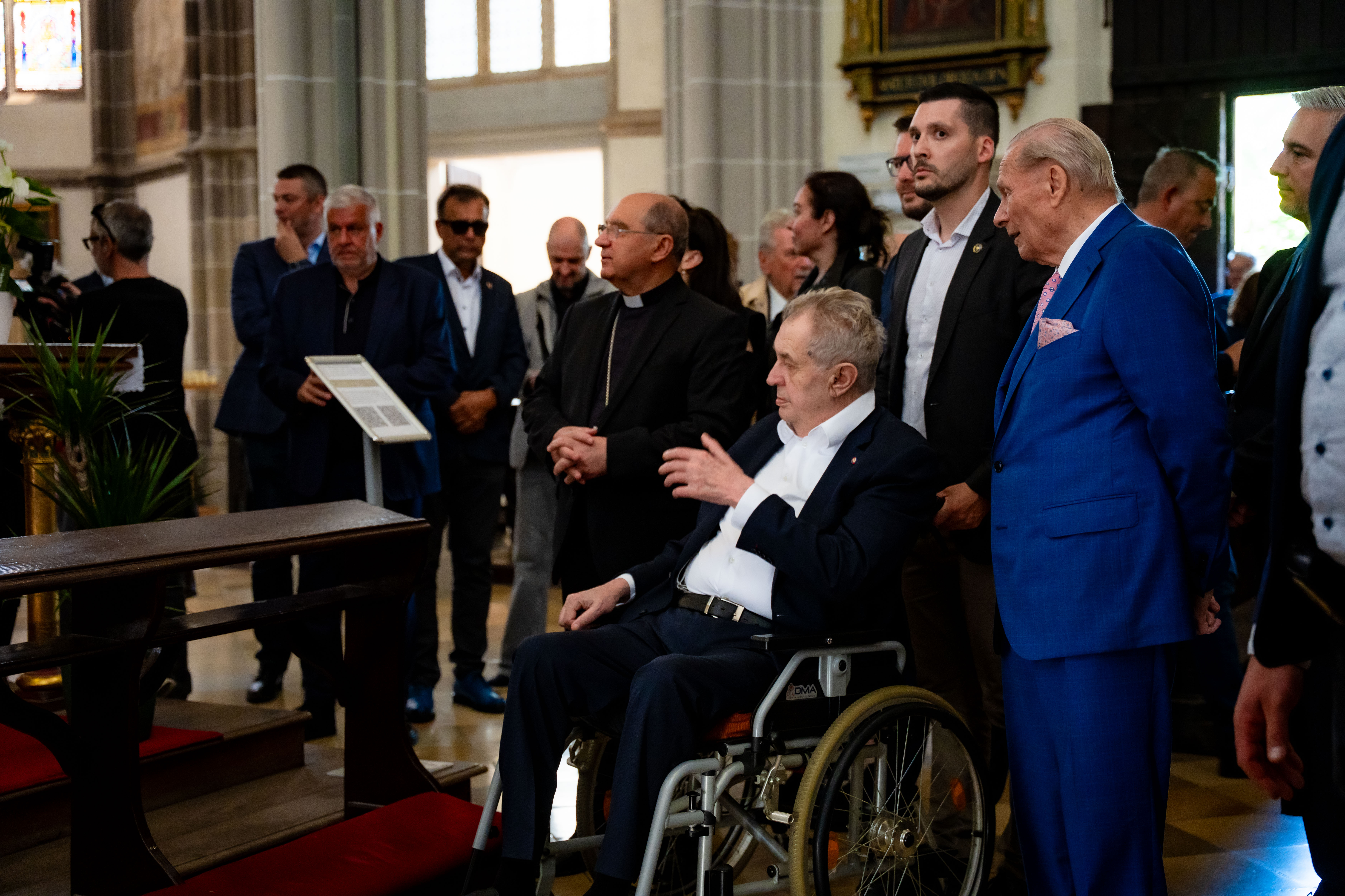Prezident ZEMAN V Kosiciach so Schusterom -1-40